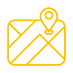 Karten-Pin-Icon mit Umkreis der KLB BAU GMBH – regionales Einsatzgebiet