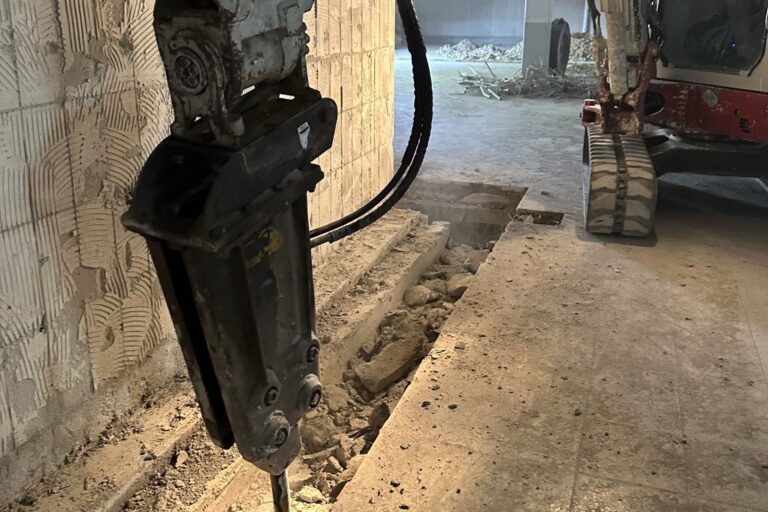 Rohrleitungsverlegung im Tiefbau durch die KLB BAU GMBH